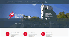 Desktop Screenshot of heremence.ch
